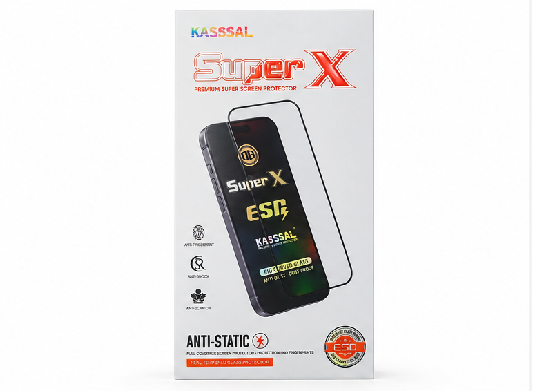 گلس فول Samsung Galaxy S24 FE مدل KASSAL Super X