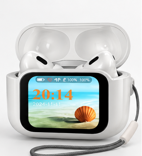 هندزفری بلوتوثی هوشمند WISME WT-9 LCD Touch ANC Bluetooth 5.4 - تصویر 2